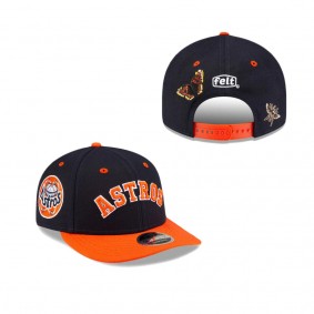 Felt X Houston Astros Low Profile 9Fifty Snapback Hat