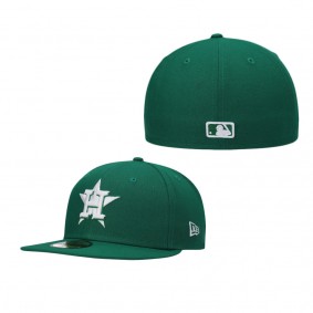 Men's Houston Astros Kelly Green Logo 59FIFTY Fitted Hat