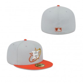 Houston Astros Metallic City 59FIFTY Fitted Hat
