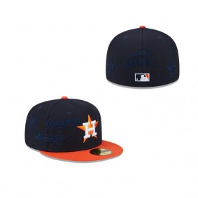 Houston Astros Multi Logo 59FIFTY Fitted Hat