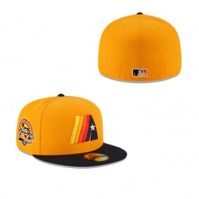 Houston Astros Mustard 59FIFTY Fitted Hat