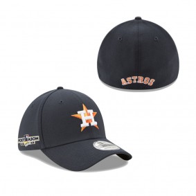 Men's Houston Astros Navy 2022 Postseason Side Patch 39THIRTY Flex Hat