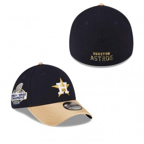 Houston Astros Navy 2023 Gold Collection 39THIRTY Flex Hat