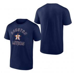 Men's Houston Astros Navy Second Wind T-Shirt