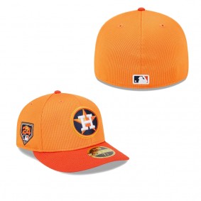 Men's Houston Astros Orange 2024 Spring Training Low Profile 59FIFTY Fitted Hat