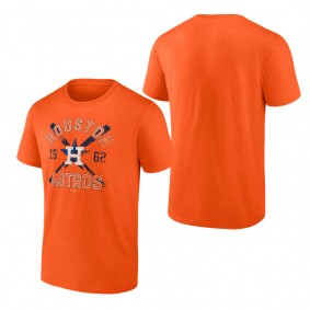 Men's Houston Astros Orange Second Wind T-Shirt