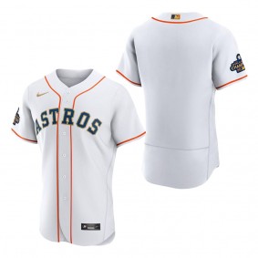 Men's Houston Astros White Gold 2023 Gold Collection Authentic Jersey