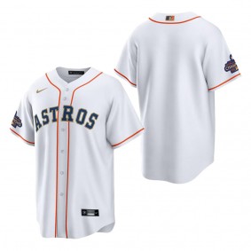Men's Houston Astros White Gold 2023 Gold Collection Replica Jersey