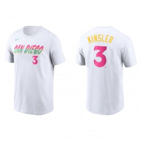Ian Kinsler San Diego Padres White 2022 City Connect T-Shirt