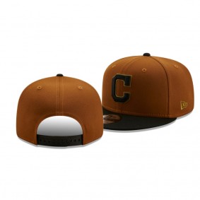 Cleveland Indians Color Pack 2-Tone Brown Black 9FIFTY Snapback Hat