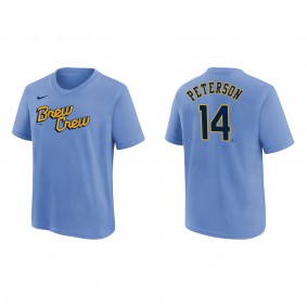Jace Peterson Youth Brewers City Connect T-Shirt