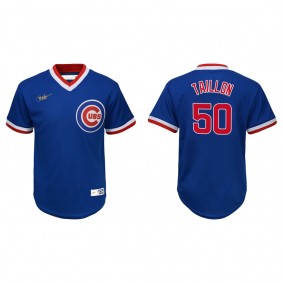 Jameson Taillon Youth Chicago Cubs Nike Royal Road Cooperstown Collection Jersey