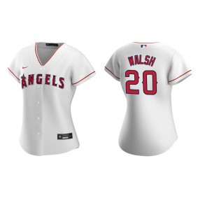 Jared Walsh Women's Los Angeles Angels White Replica Jersey