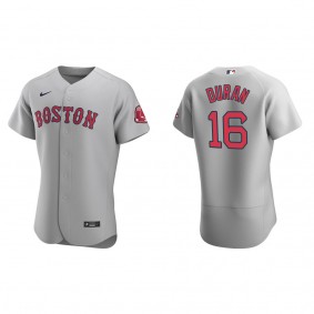 Jarren Duran Men's Boston Red Sox Nike Gray Road Authentic Jersey