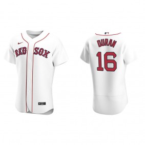Jarren Duran Men's Boston Red Sox Nike White Home Authentic Jersey