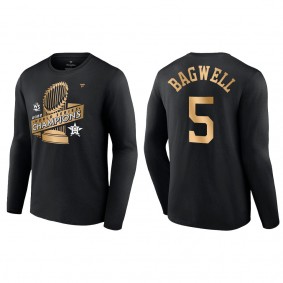 Jeff Bagwell Houston Astros Black 2022 World Series Champions Parade T-Shirt