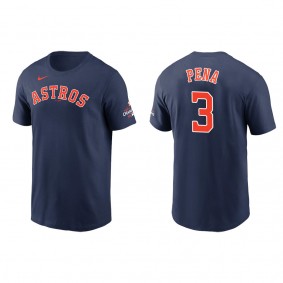 Jeremy Pena Houston Astros Navy 2022 World Series Champions T-Shirt