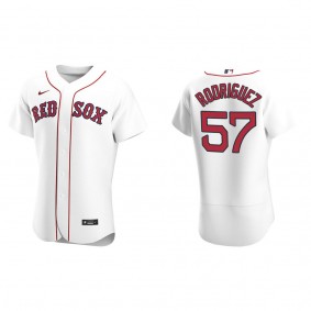 Joely Rodriguez Men's Boston Red Sox Nike White Home Authentic Jersey