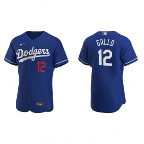 Dodgers Joey Gallo Royal Authentic Alternate Jersey