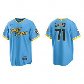 Josh Hader Brewers City Connect Replica Jersey
