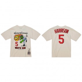 Josh Harrison Chicago White Sox Lyrical Lemonade x M&N Cream T-Shirt