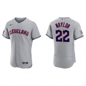 Josh Naylor Cleveland Guardians Gray Road Authentic Jersey