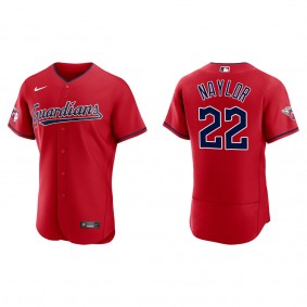 Josh Naylor Cleveland Guardians Red Alternate Authentic Jersey