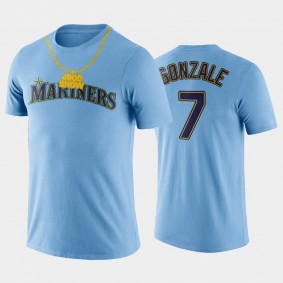 JROD Squad Mariners Marco Gonzales Limited Edition T-Shirt Blue