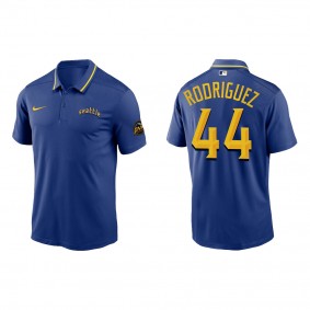 Julio Rodriguez Seattle Mariners Royal 2023 City Connect Knit Performance Polo