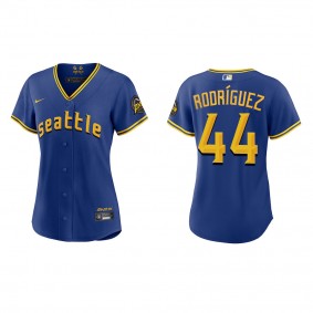 Julio Rodriguez Women's Seattle Mariners Royal 2023 City Connect Replica Jersey