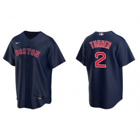 Justin Turner Men's Boston Red Sox Nike Navy Alternate Replica Jersey