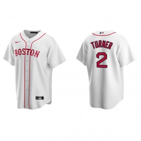 Justin Turner Men's Boston Red Sox Nike White Alternate Replica Jersey