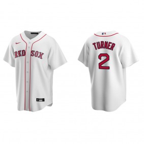 Justin Turner Men's Boston Red Sox Nike White Home Replica Jersey