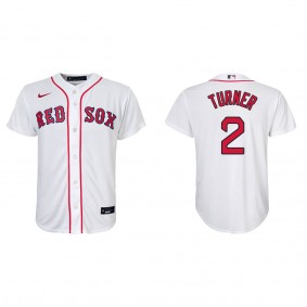 Justin Turner Youth Boston Red Sox Nike White Home Replica Jersey