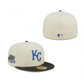 Kansas City Royals Black Denim 59FIFTY Fitted Hat