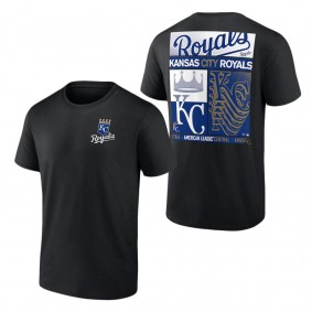 Men's Kansas City Royals Fanatics Branded Black In Good Graces T-Shirt