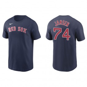 Kenley Jansen Men's Boston Red Sox Mookie Betts Nike Navy Name & Number T-Shirt