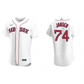 Kenley Jansen Men's Boston Red Sox Nike White Home Authentic Jersey
