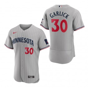 Kyle Garlick Minnesota Twins Gray Road 2023 Authentic Jersey