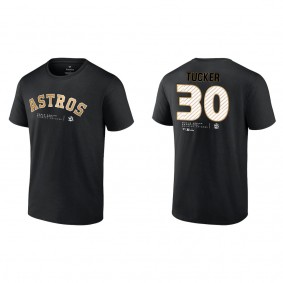 Kyle Tucker Houston Astros Black 2022 World Series Champions T-Shirt