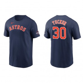 Kyle Tucker Houston Astros Navy 2022 World Series Champions T-Shirt