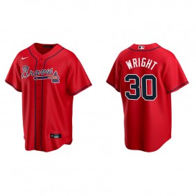 Kyle Wright Men's Atlanta Braves Nike Red Alternate Replica Jersey