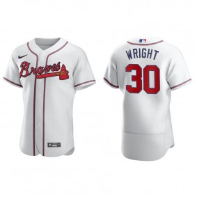 Kyle Wright Men's Atlanta Braves Nike White Home Authentic Jersey