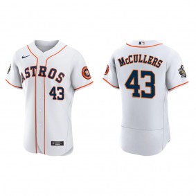 Lance McCullers Houston Astros White 2022 World Series Home Authentic Jersey