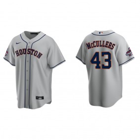 Lance McCullers Houston Astros Gray 2022 World Series Champions Road Replica Jersey