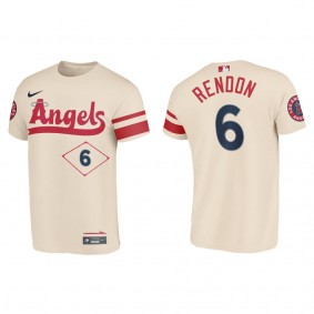 Anthony Rendon Angels Cream 2022 City Connect T-Shirt