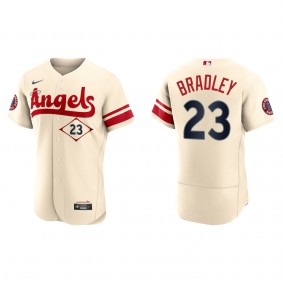 Archie Bradley Men's Angels Cream 2022 City Connect Authentic Team Jersey