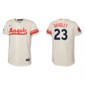 Archie Bradley Youth Angels Cream 2022 City Connect Replica Team Jersey