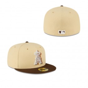 Los Angeles Angels Blond 59FIFTY Fitted Hat