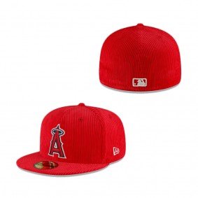 Los Angeles Angels Corduroy 59FIFTY Fitted Hat